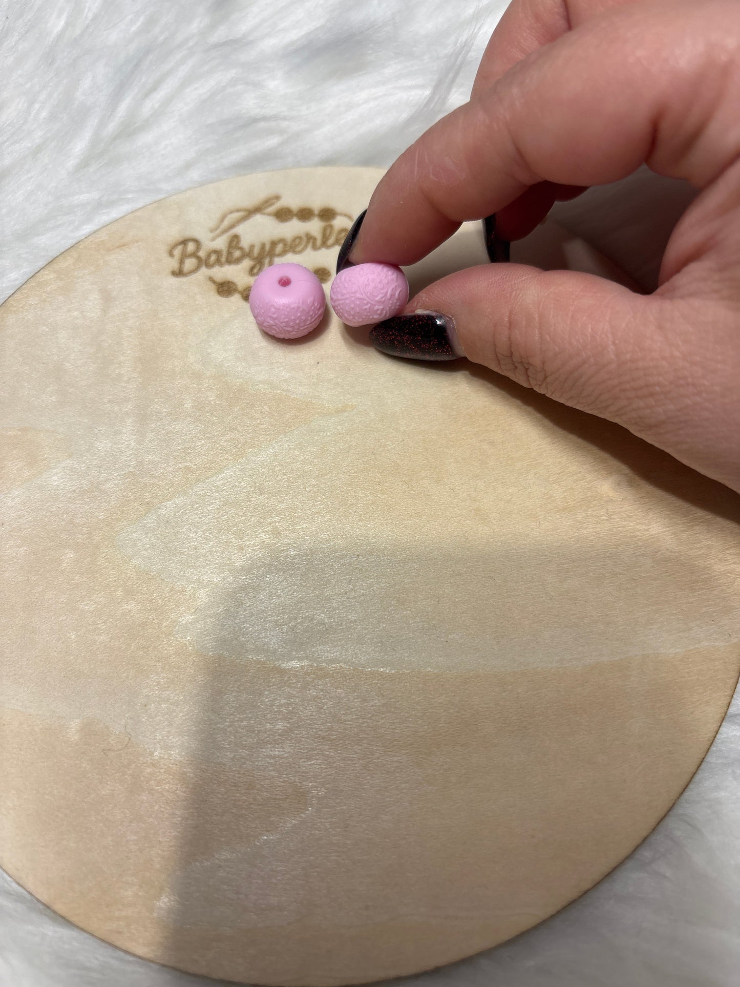 Perles embossé