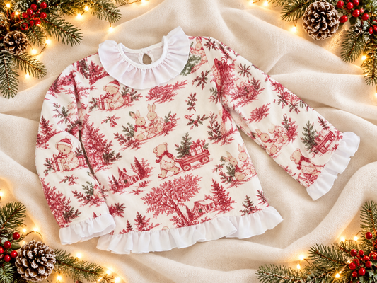 Pyjama Noël enfant fille