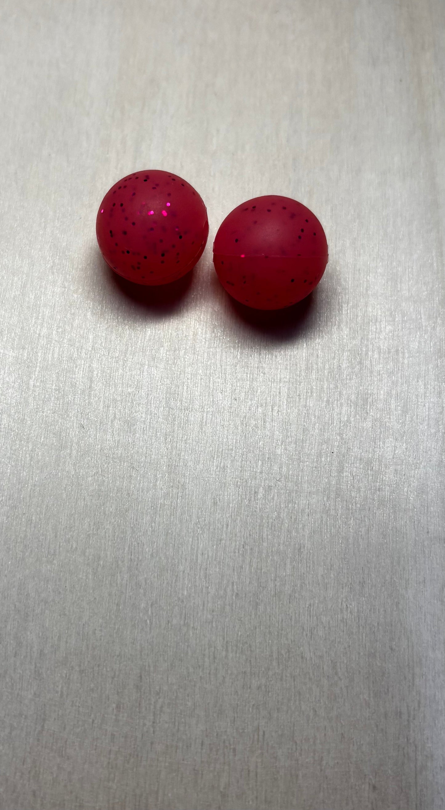 Perles rondes pailletées