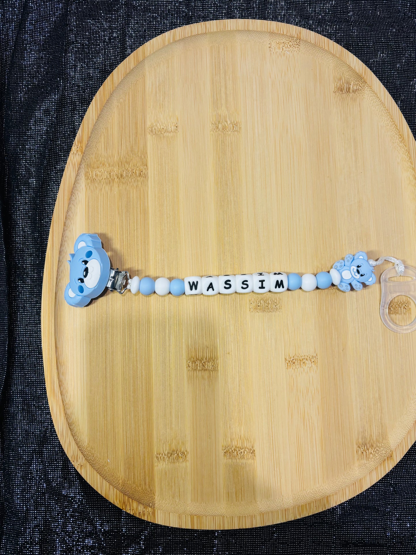 Attache tétine Autres Ourson