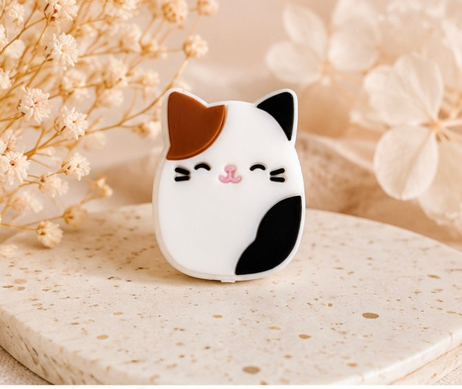 Perle chat squishy en silicone