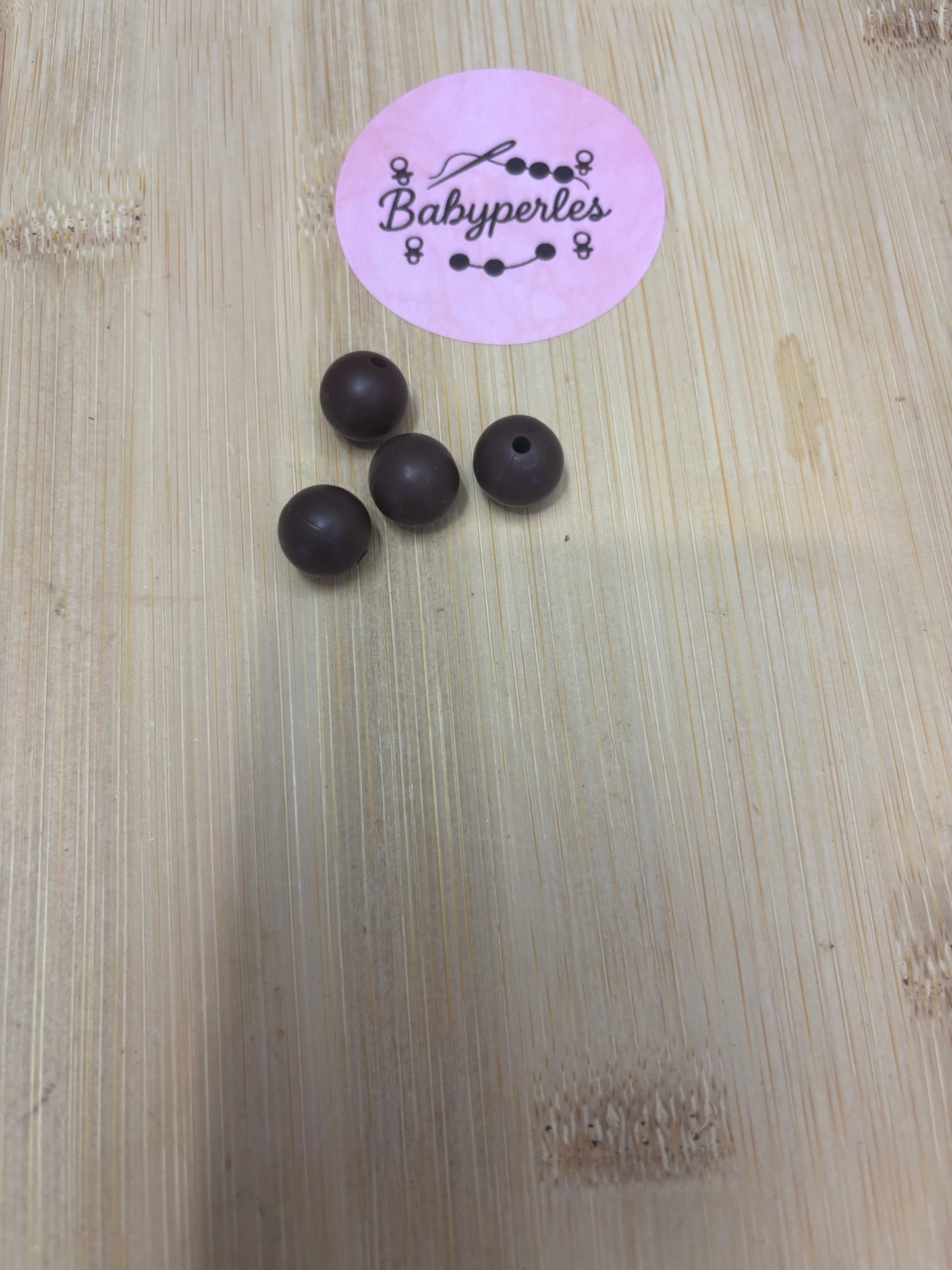 Marron foncé 12 mm