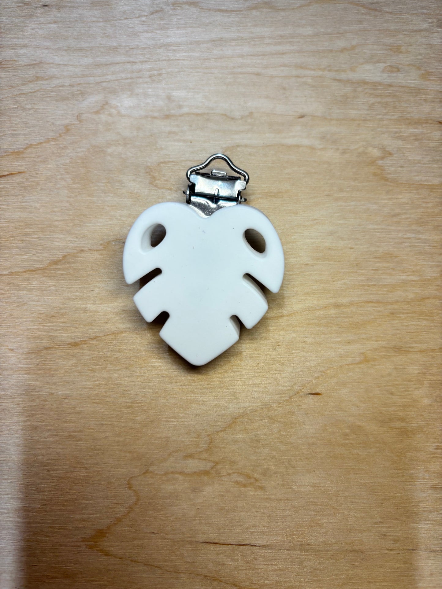 Clip feuille blanc