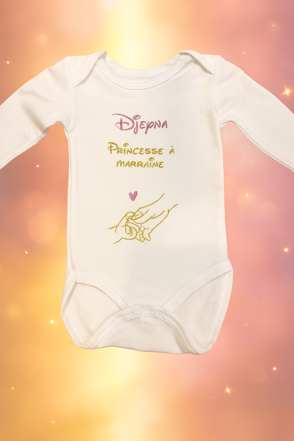 Body à personnaliser 0-3 mois