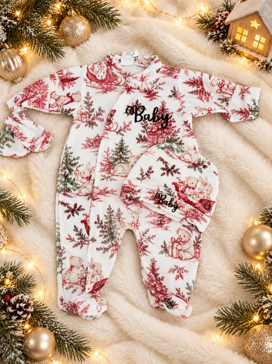 Pyjama Noël bébé 0-3 mois