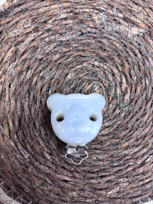 Ourson blanc nacré