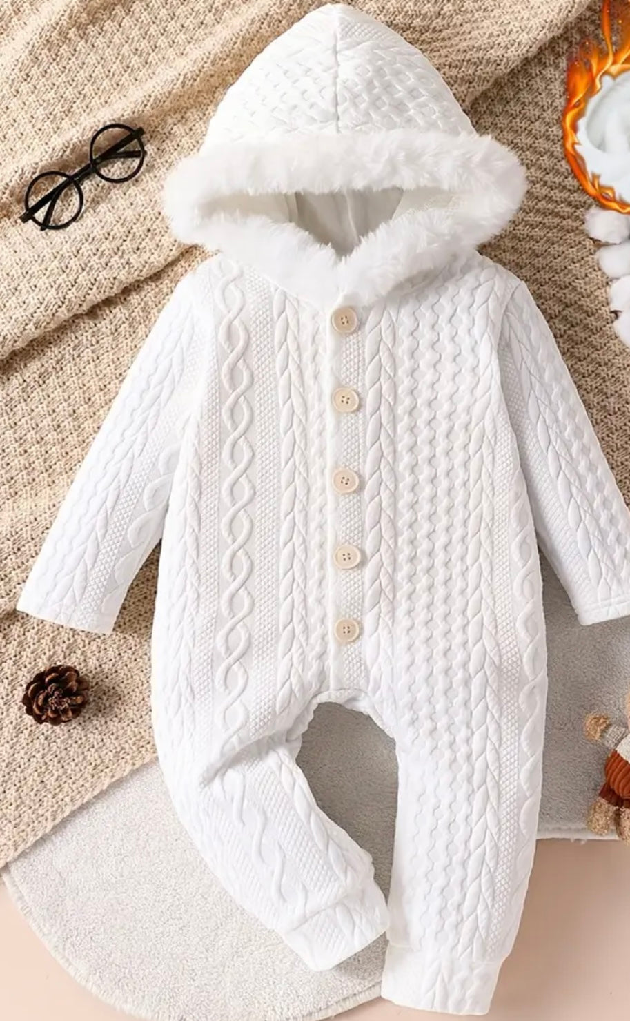 Combinaison à capuche