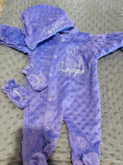 Ensemble pyjama 3p Minky