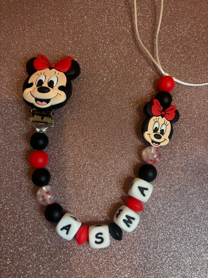 Attache tétine Minnie MODÈLE 1