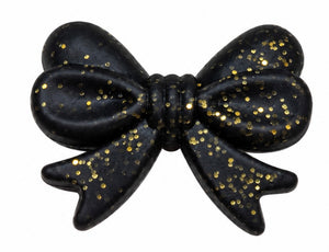 Noeud de papillon noir pailletée