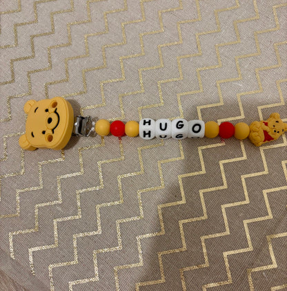 Attache tétine Winnie l’ourson