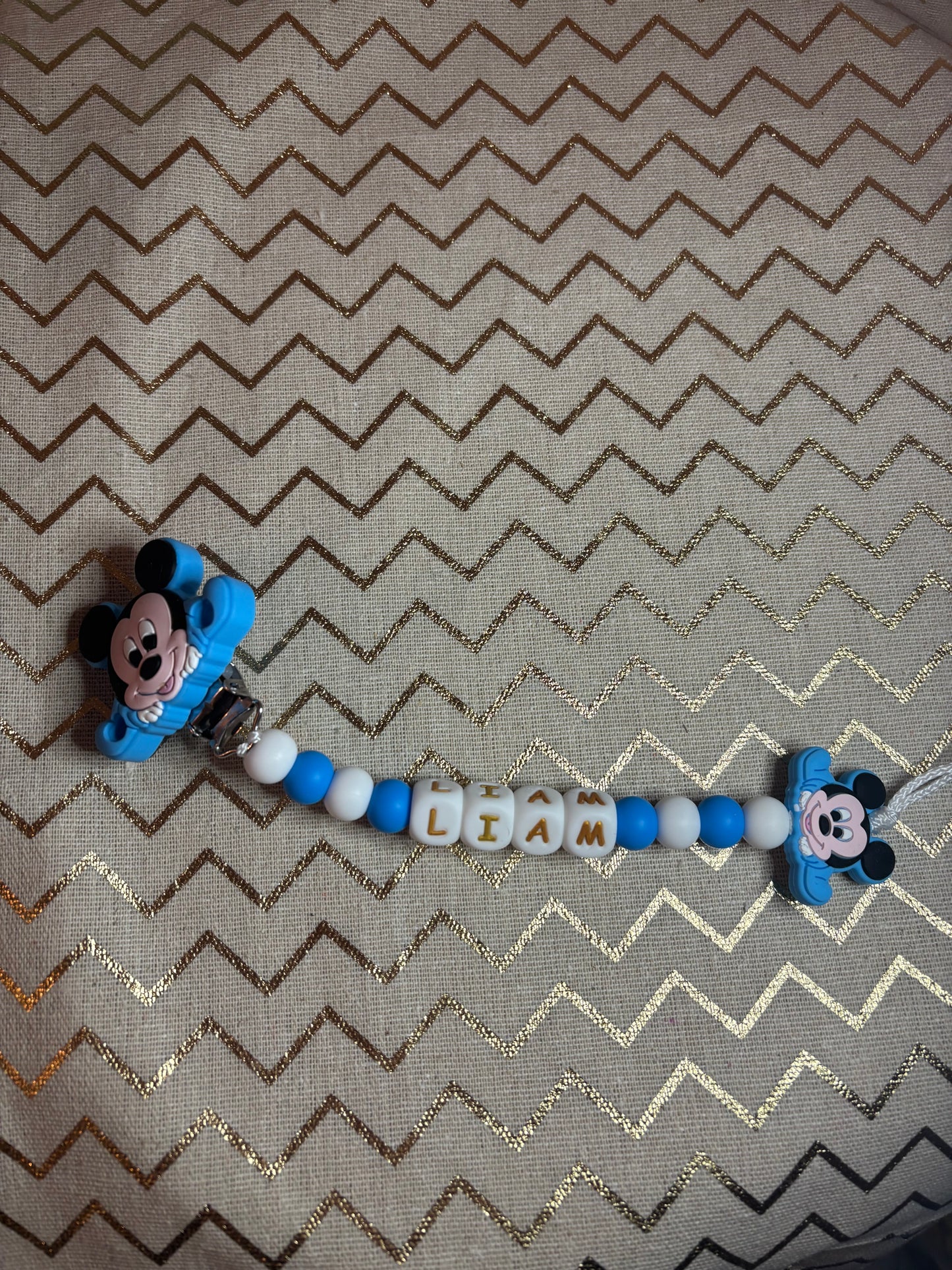 Attache tétine Mickey MODÈLE 2