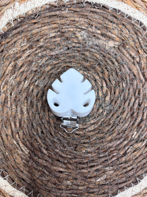 Clip feuille blanc