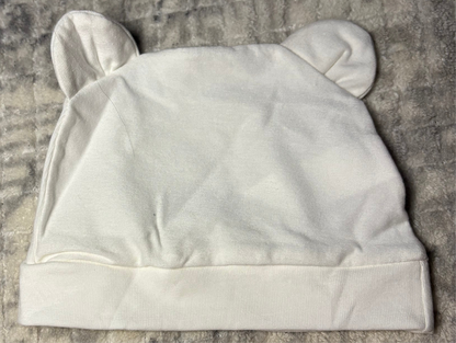Bonnet blanc à personnaliser
