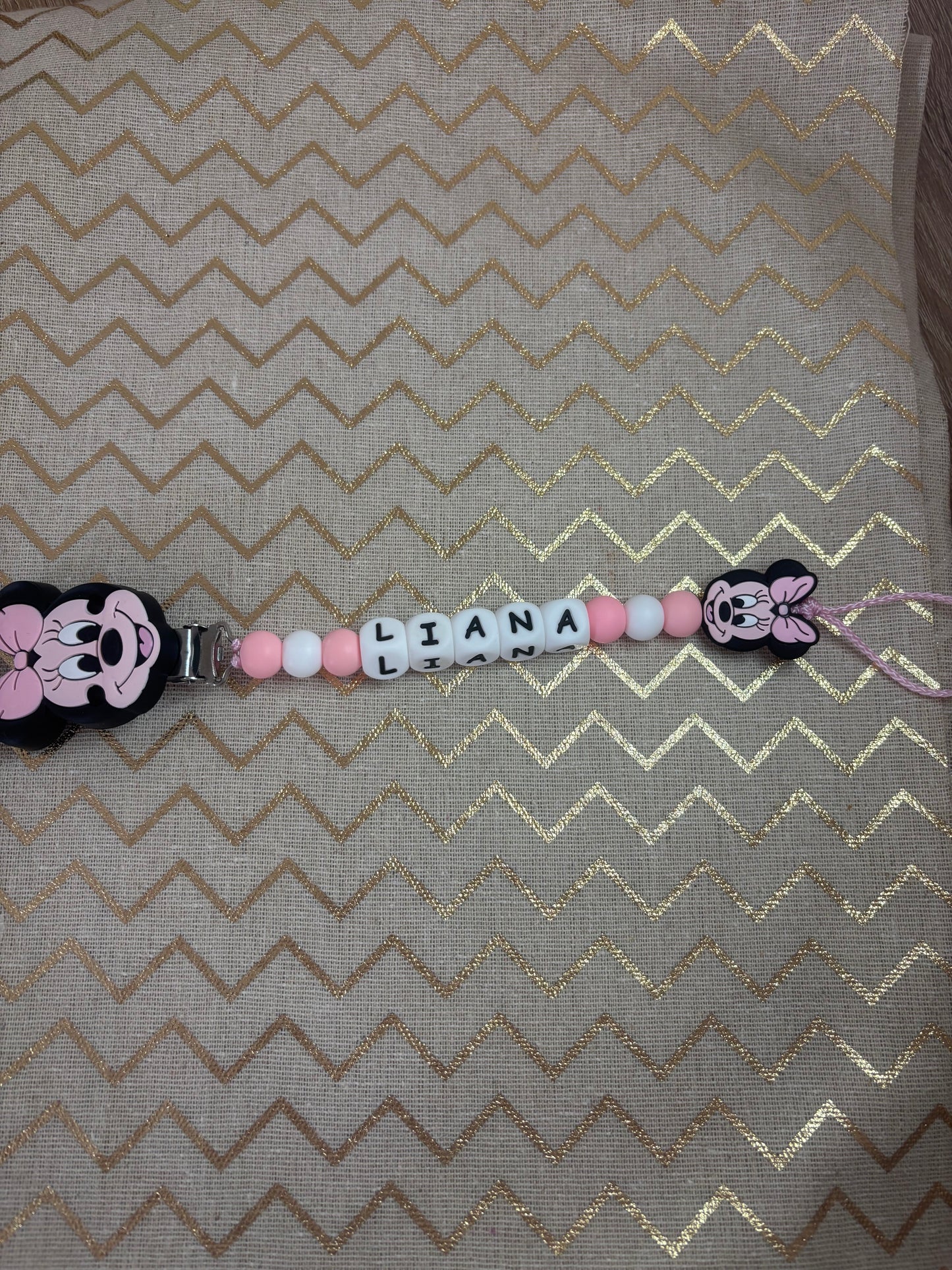 Attache tétine Minnie MODÈLE 1