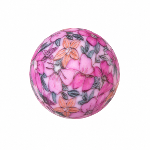 Perle fleuri rose