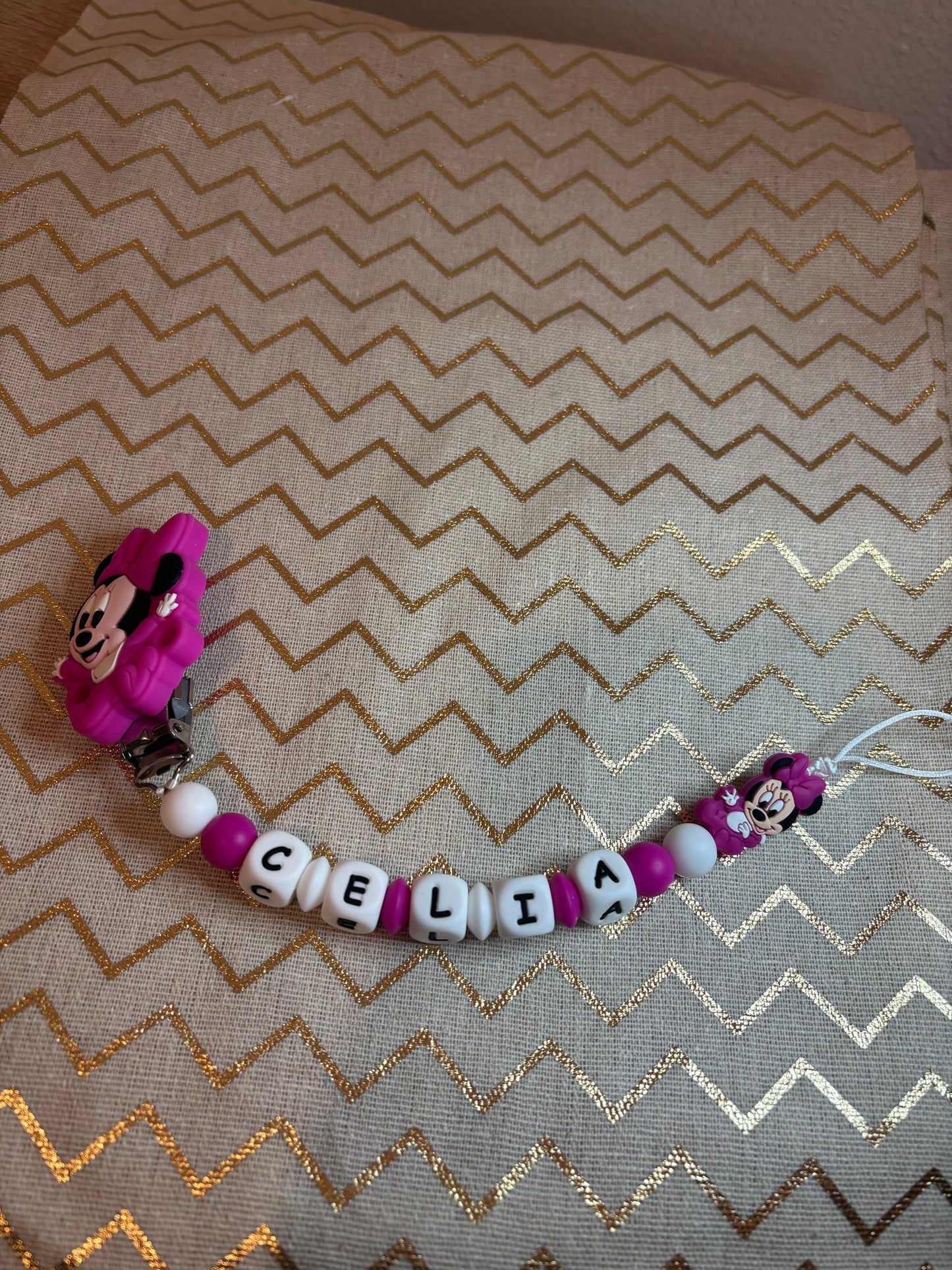 Attache tétine Minnie Baby