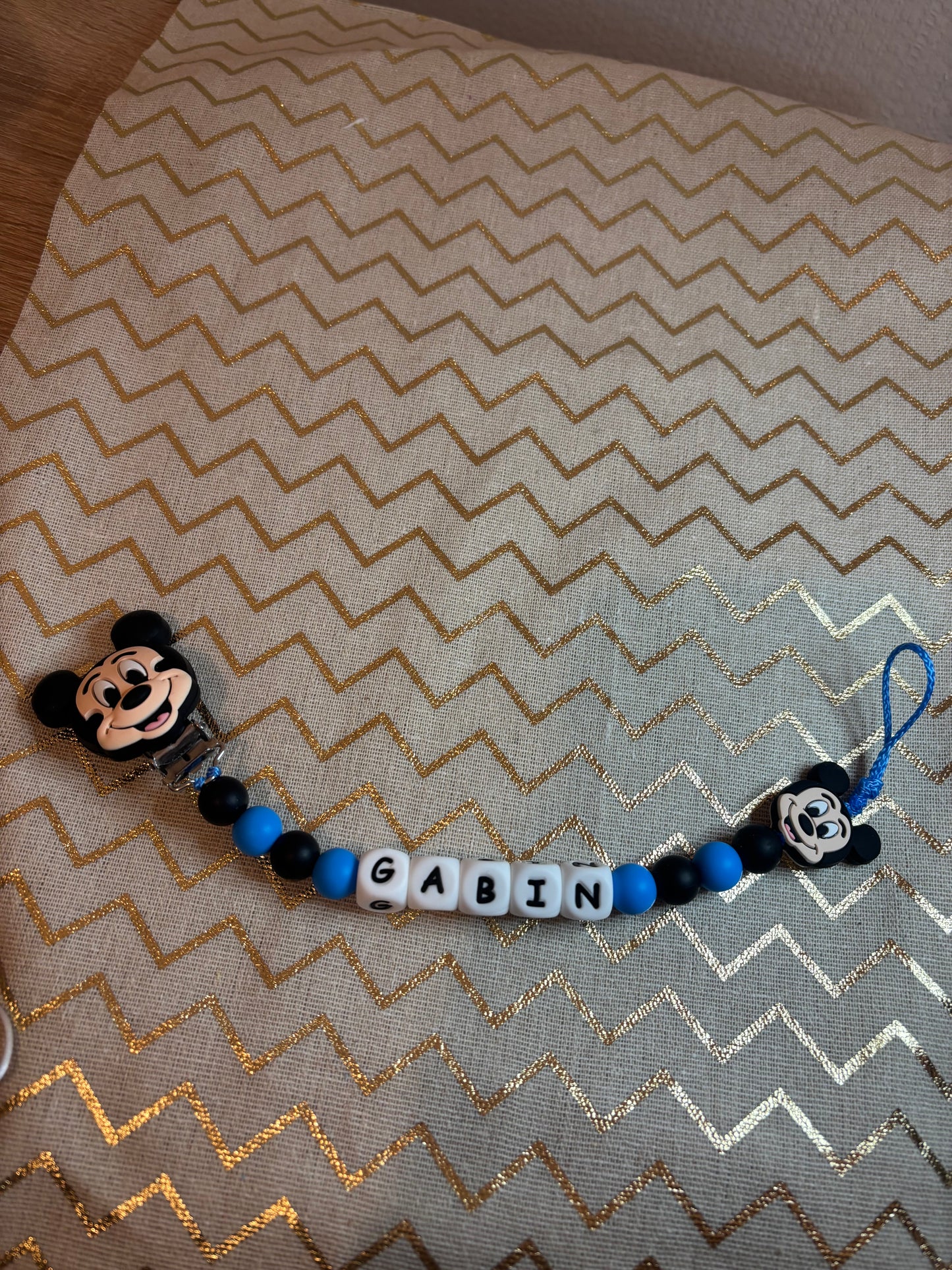 Attache tétine Mickey MODÈLE 1