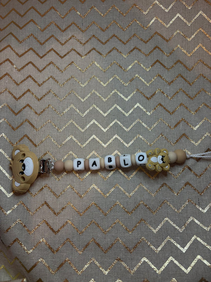 Attache tétine Autres Ourson