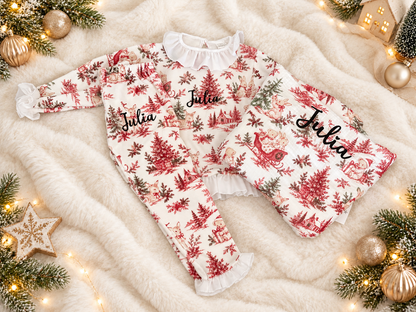 Pyjama Noël enfant fille