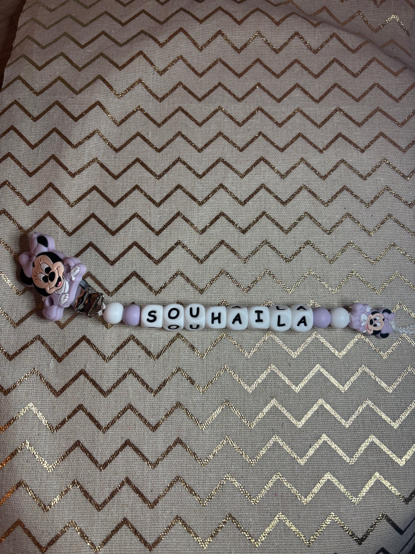 Attache tétine Minnie Baby