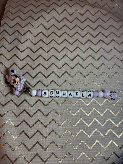 Attache tétine Minnie Baby