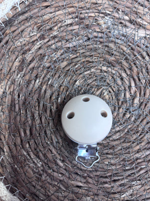 Clip beige clair