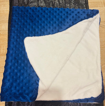 Couverture bébé minky personnalisée