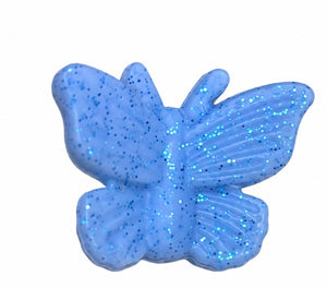 Papillon bleu pailletée