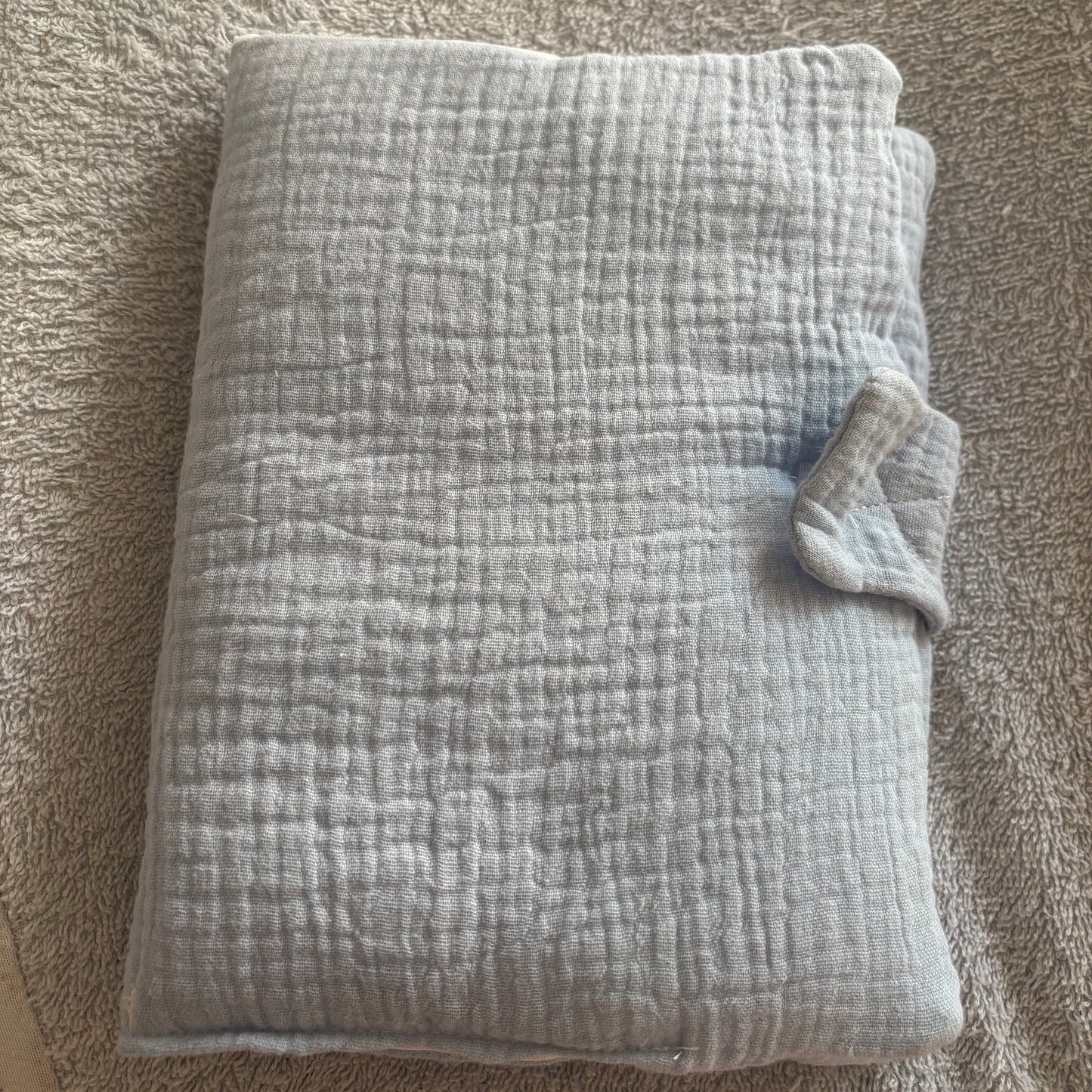 Carnet de santé en gaz de coton