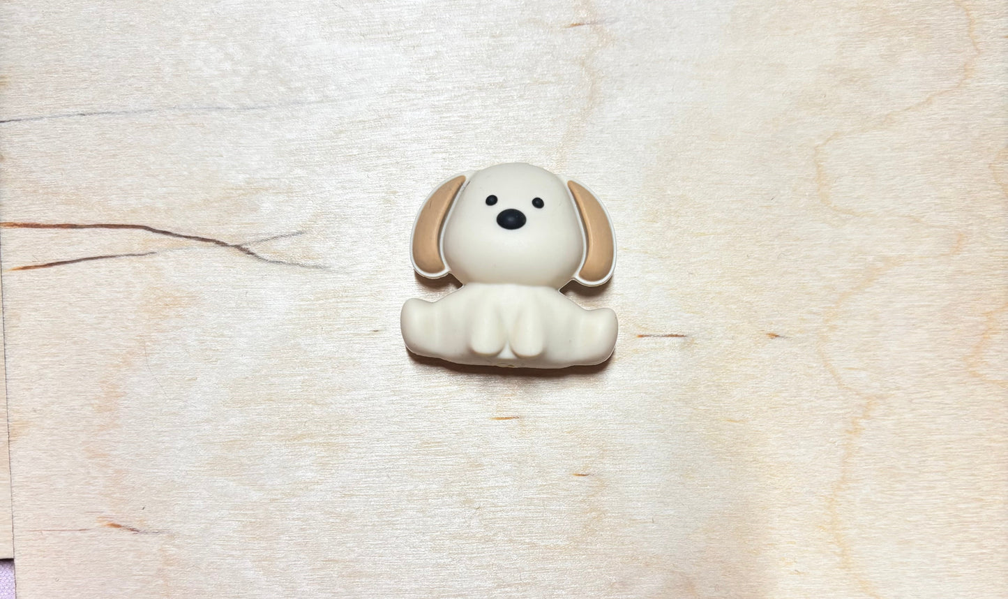 Perle Chien beige 3D