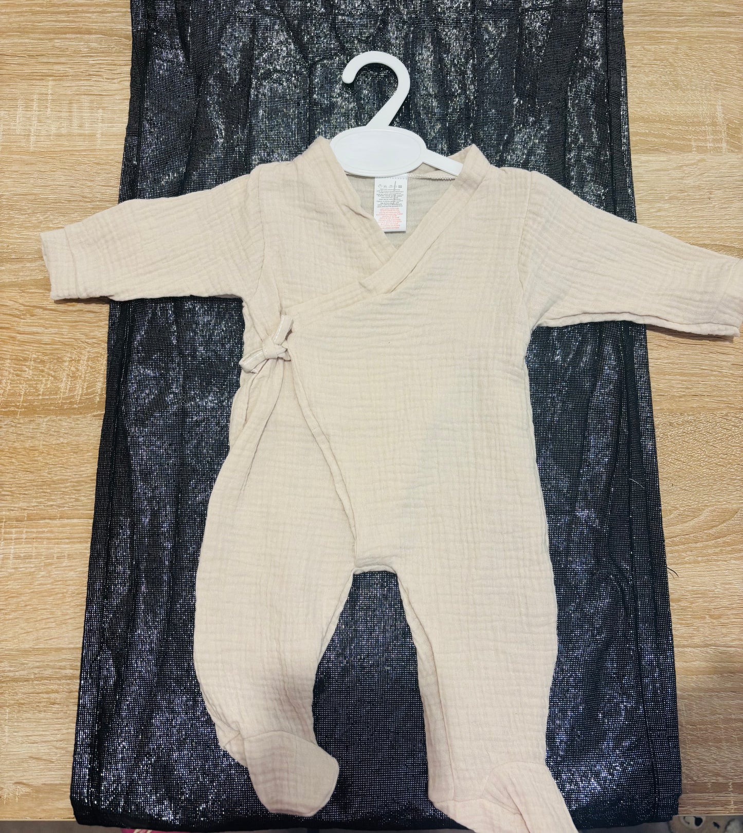 Combinaison coton de gaz 3-6 mois