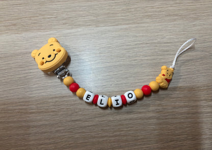 Attache tétine Winnie l’ourson
