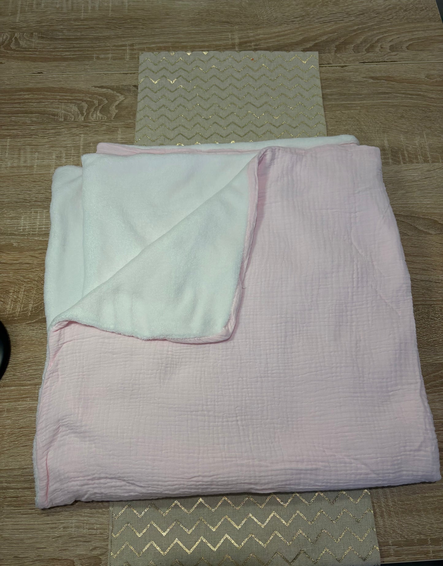 Couverture en gaz de coton polaire