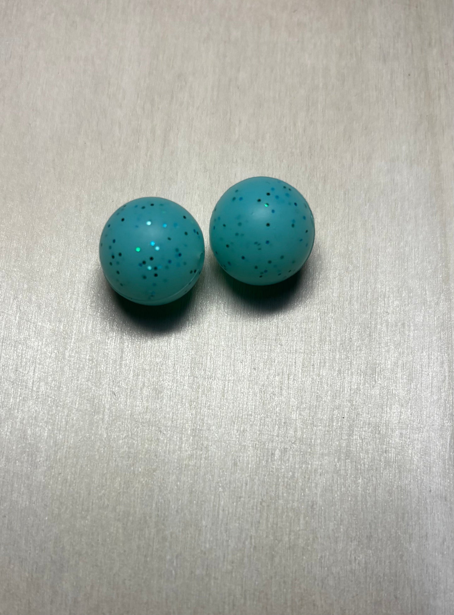 Perles rondes pailletées