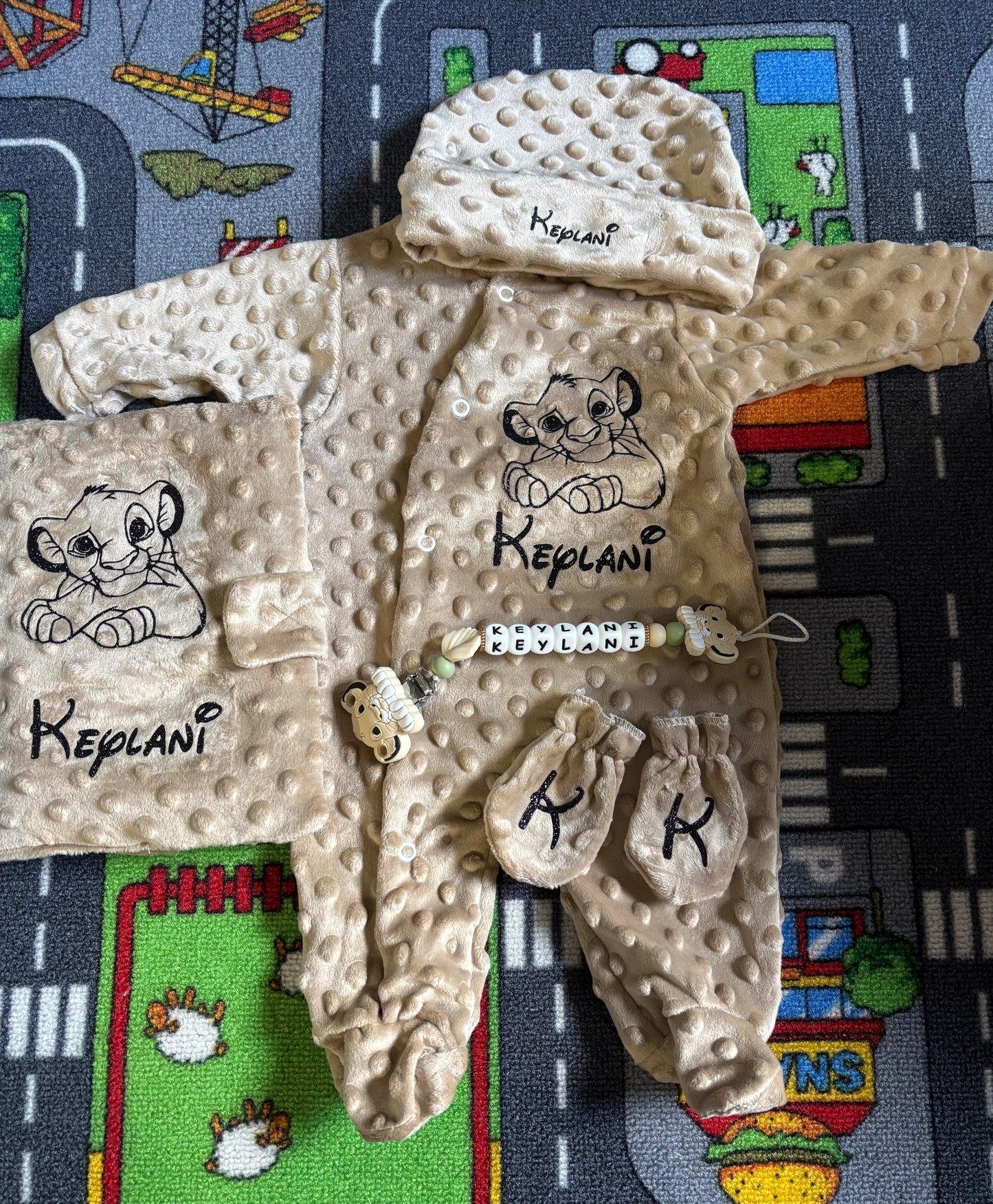 Ensemble pyjama 3p Minky