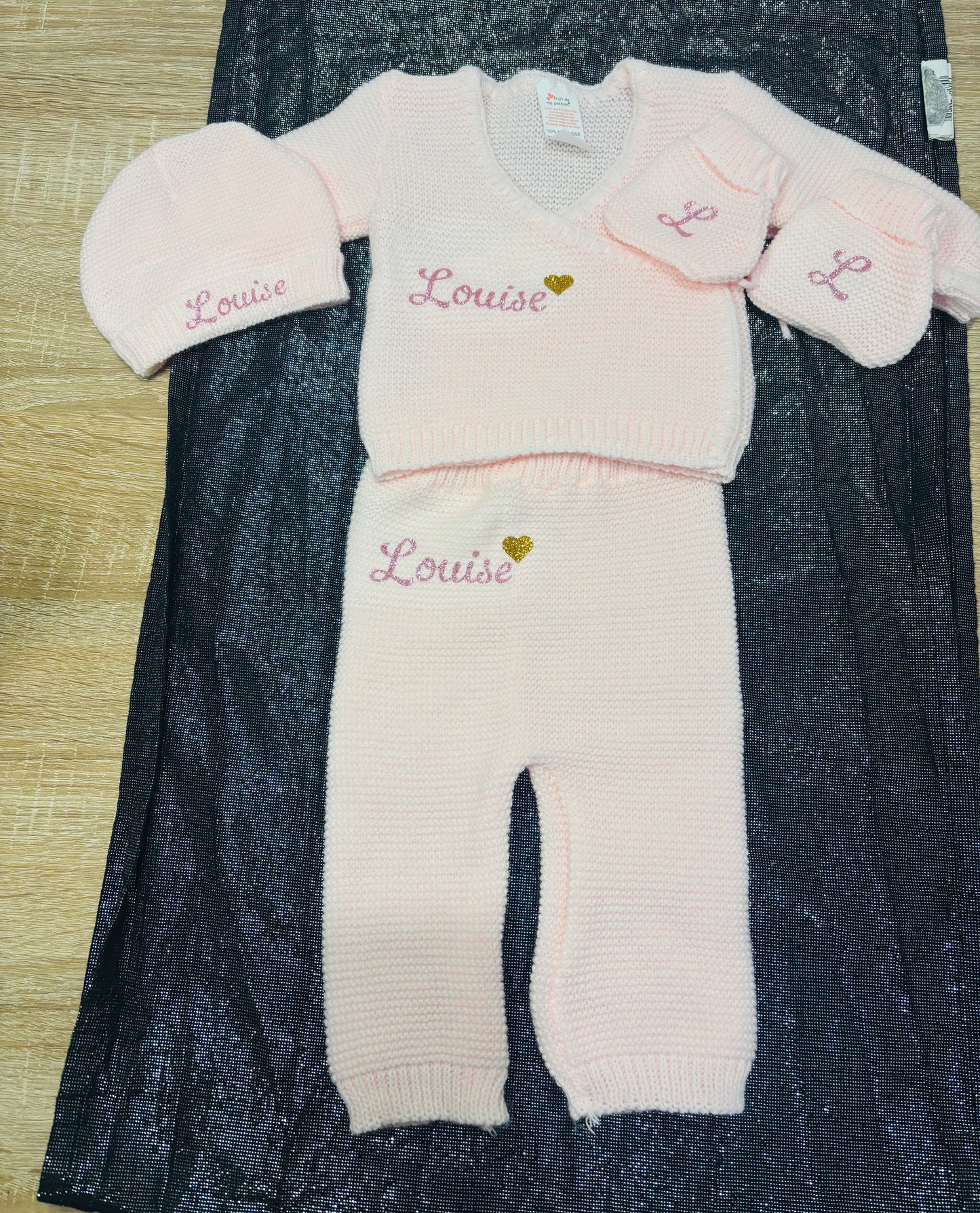 Ensemble 4 pièces en maille