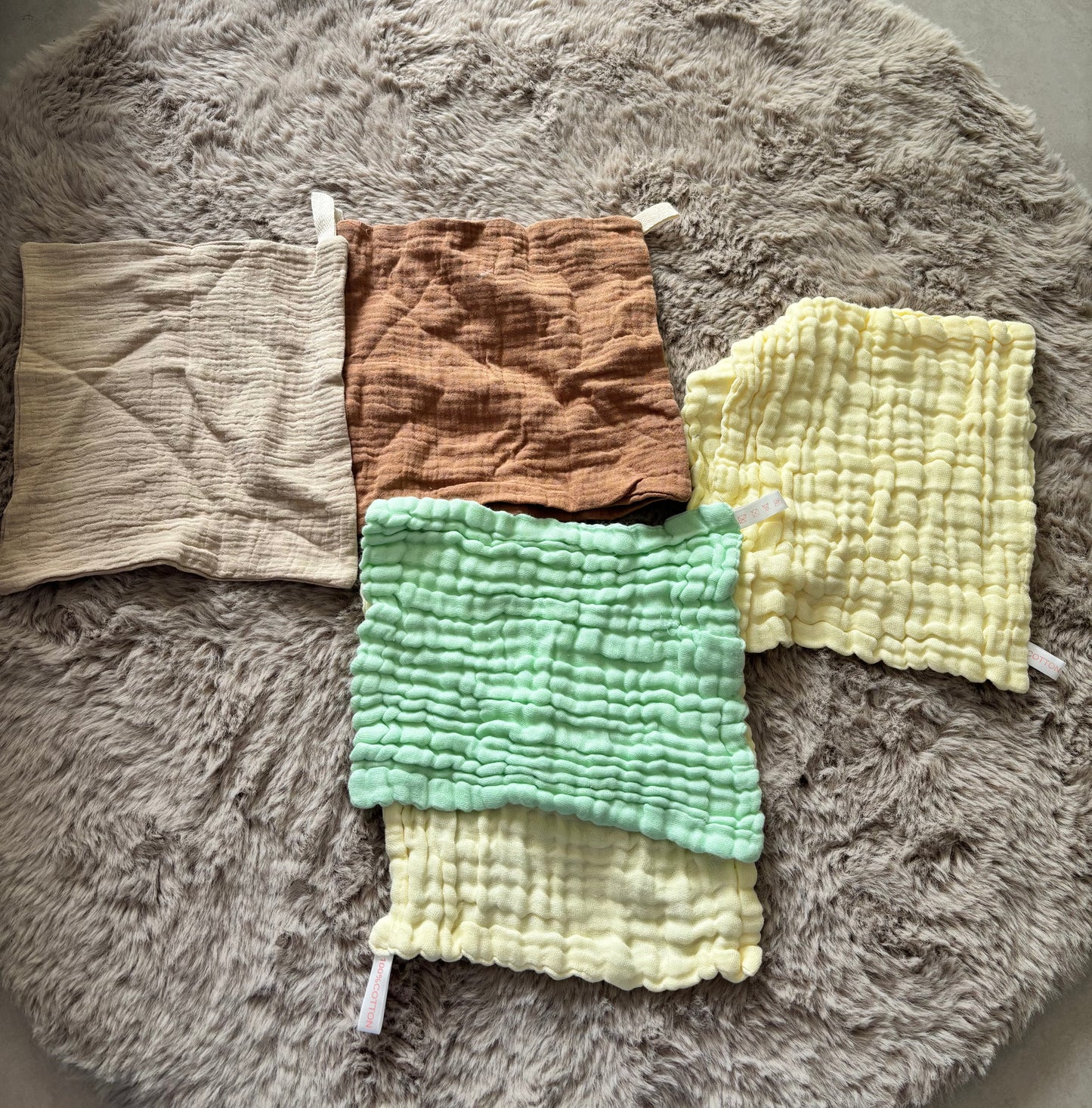 Petites langes / doudou à personnaliser avec prénom