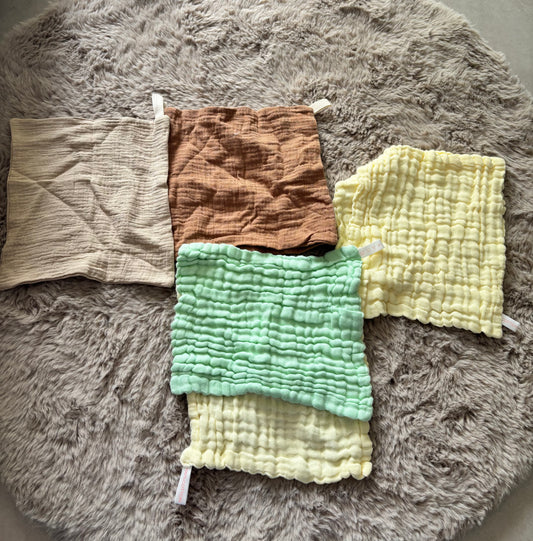 Petites langes / doudou à personnaliser avec prénom