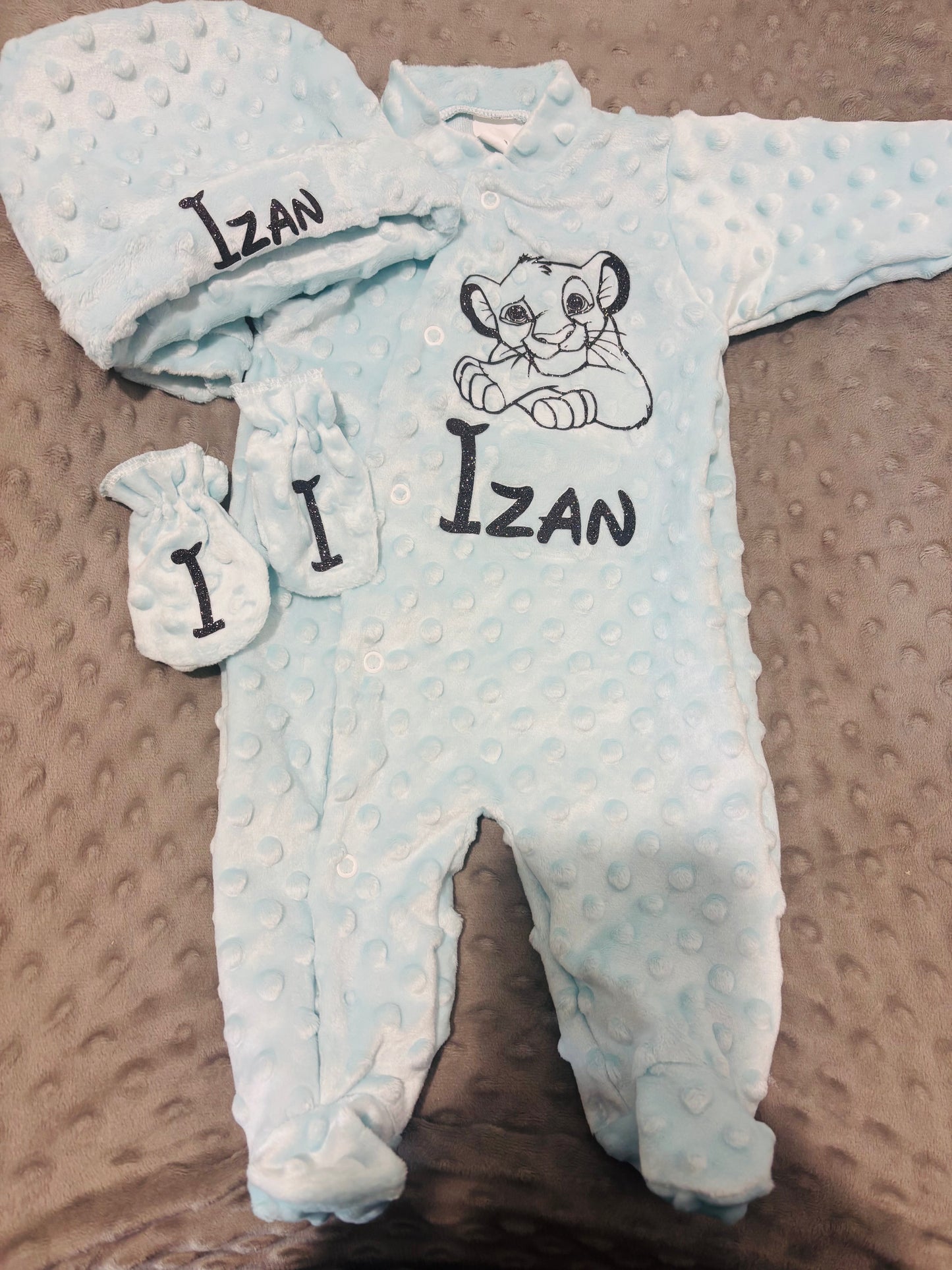 Ensemble pyjama 3p Minky