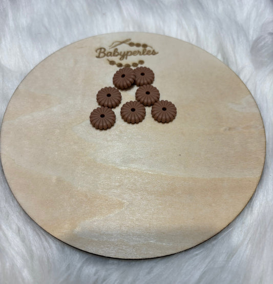 Lentilles fleur marron