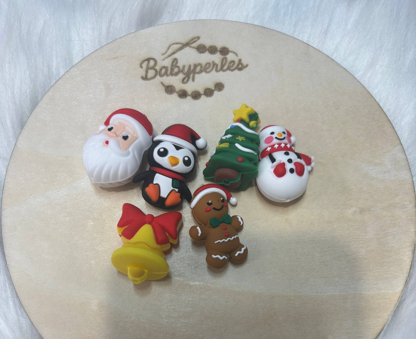 Perles de Noël en 3D