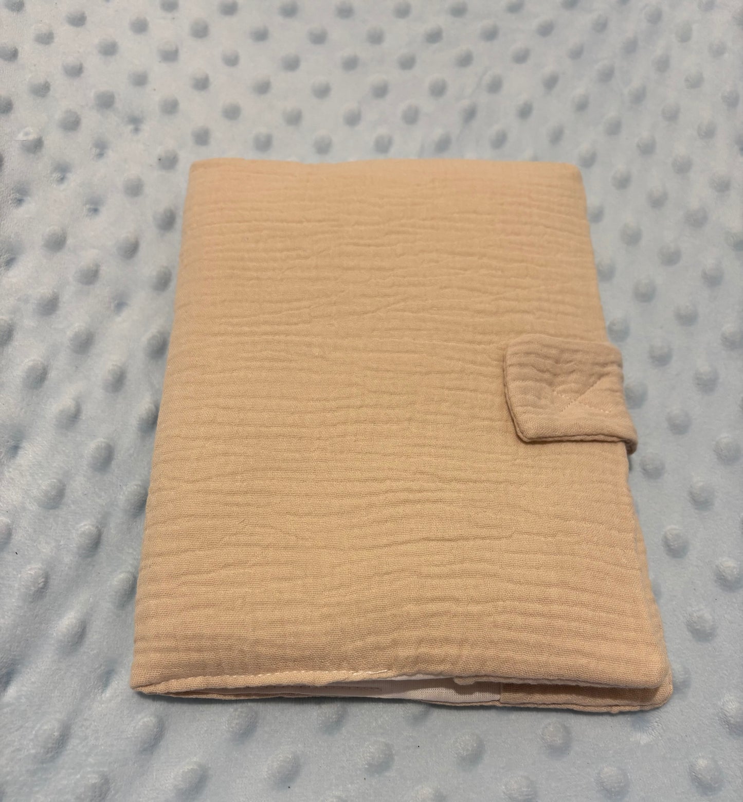 Carnet de santé en gaz de coton