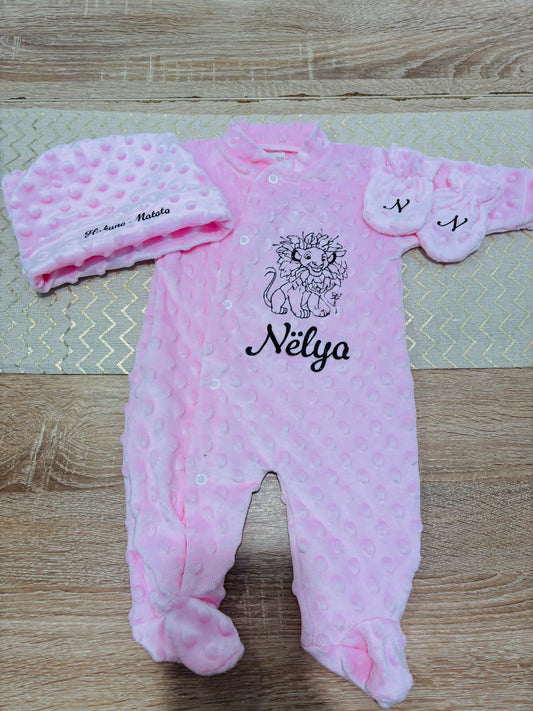 Ensemble pyjama 3p Minky