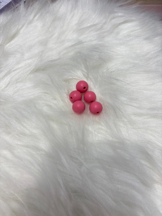 Perle ronde 12 mm rose Sakura