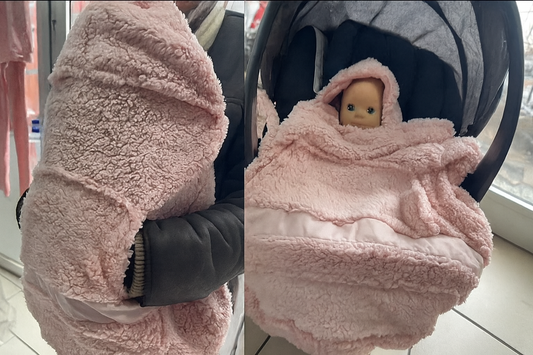 Cape porte bébé siège auto pilou pilou