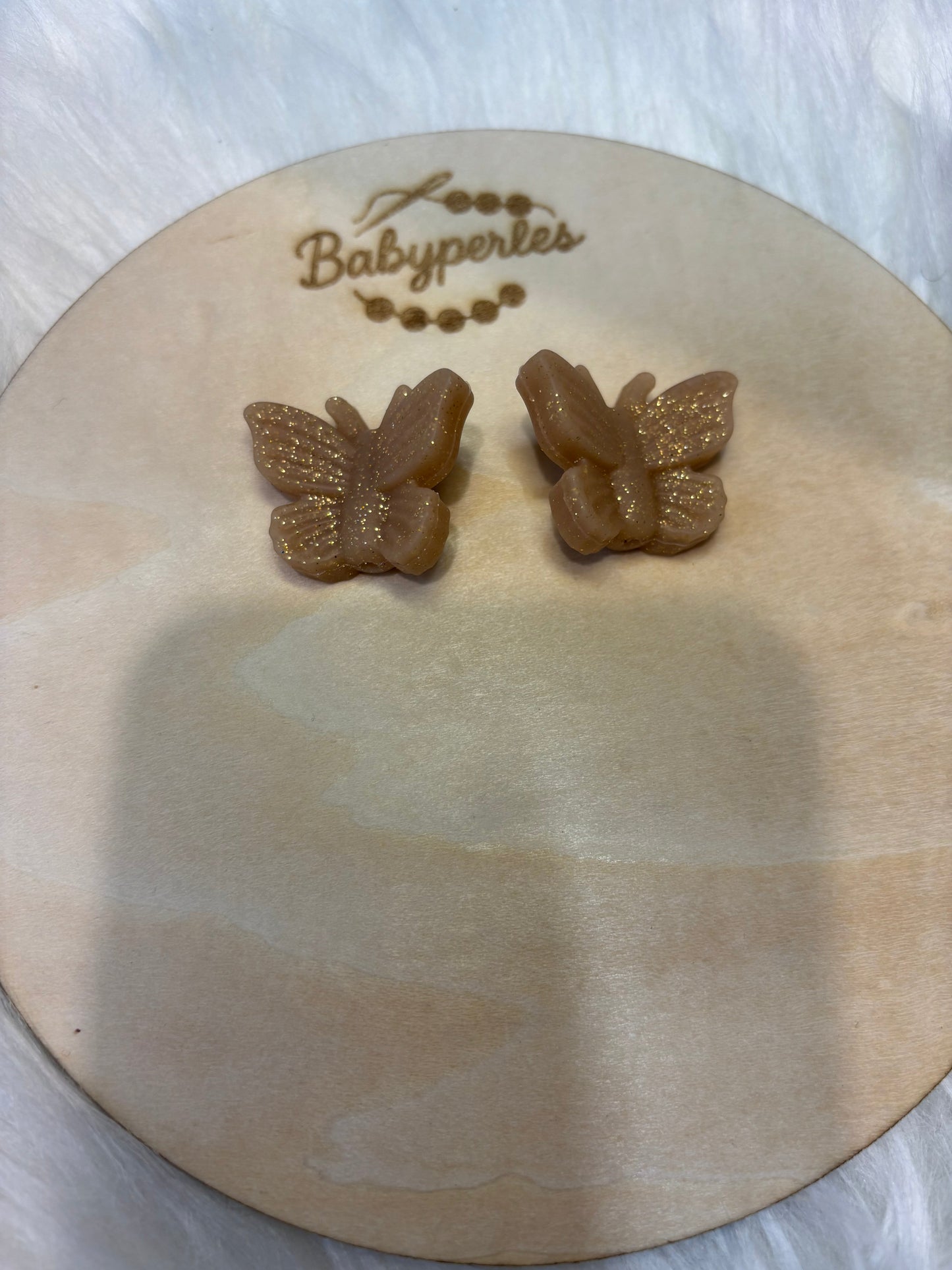 Papillon pailleté