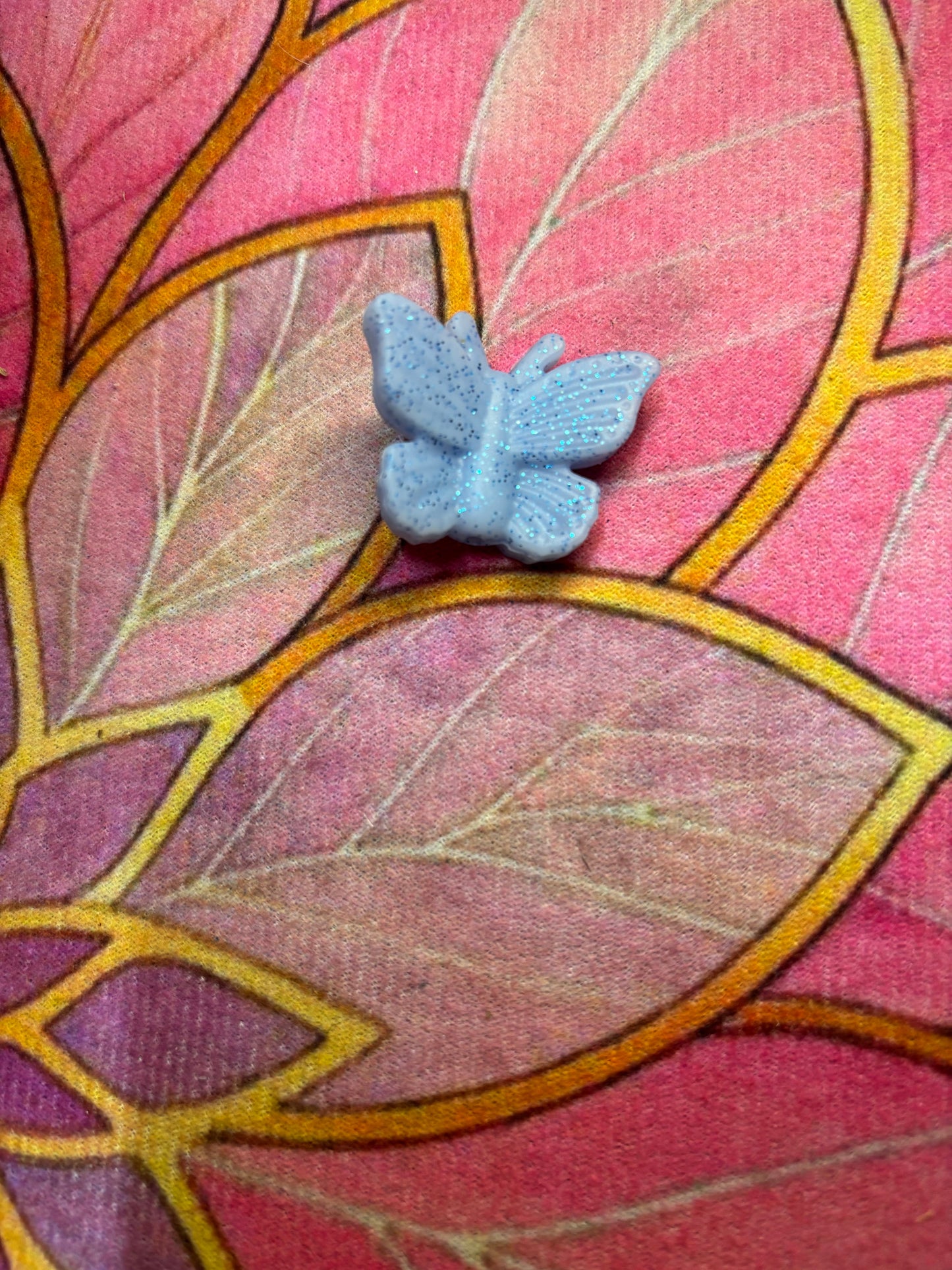 Papillon bleu pailletée