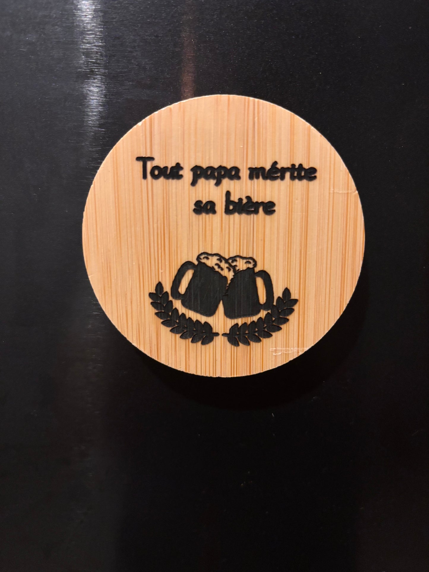 Magnet décapsuleur à graver