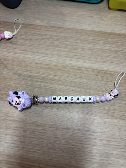 Attache tétine Minnie Baby